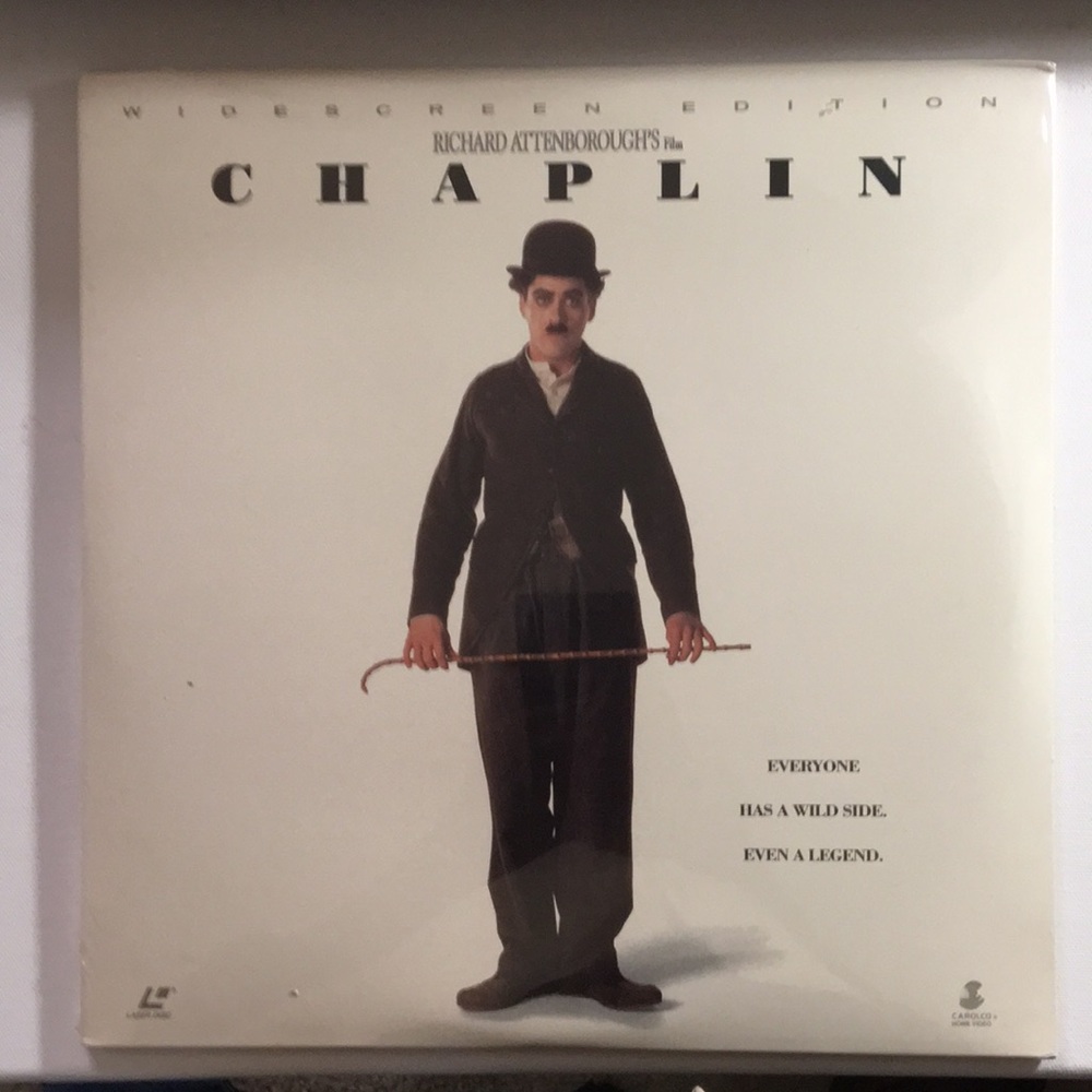 CHAPLIN    EVERYONE HAS A WILD SIDE EVEN A LEGEND